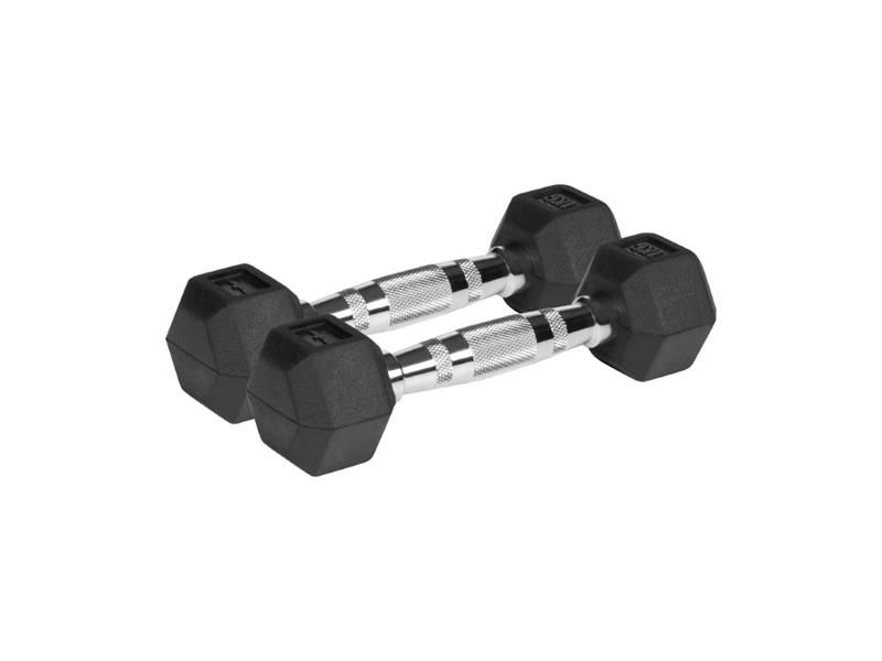 Sada liatinových činiek HEX REBEL RBA-2325-01 2x1kg