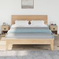 vidaXL Nočné stolíky 2 ks dub sonoma 39x39x47,5 cm spracované drevo