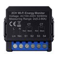 Inteligentný obojsmerný merač energie Avatto WiFi WPM16-2
