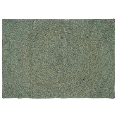 vidaXL Kusové koberce Olivovo zelená 140 x 200 cm Juta