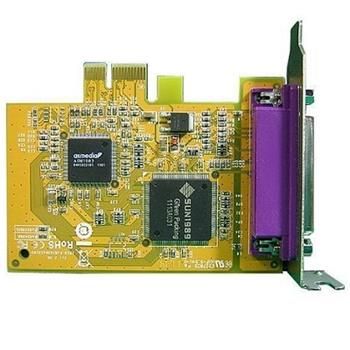 DELL Adaptér pro paralelní LPT port/ PCIe/ poloviční výška/ low profile Radic, LPT port, PCIe x1, polovicní výška, low profile