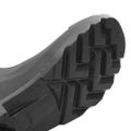 vidaXL Topánky do dažďa s vyberateľnými ponožkami čierne veľk. 45 PVC
