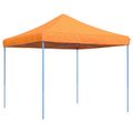 vidaXL Párty stan 292 x 292 x 315 cm Oranžová Oxfordská látka