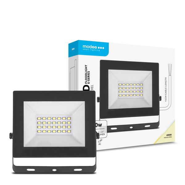 Modee LED Reflektor E-series Slim 20W 120° 1600lm neutrálna biela (ML-FLS4000K20WEN)
