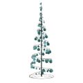 vidaXL LED vianočný stromček s ozdobami 100 LED teplá biela 150 cm