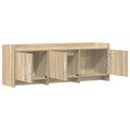 vidaXL TV skrinka 130 x 33 x 47 cm Dub sonoma Kompozitné drevo