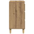 VidaXL Príborník Artisan Dub 60x35x70 cm Engineered Wood