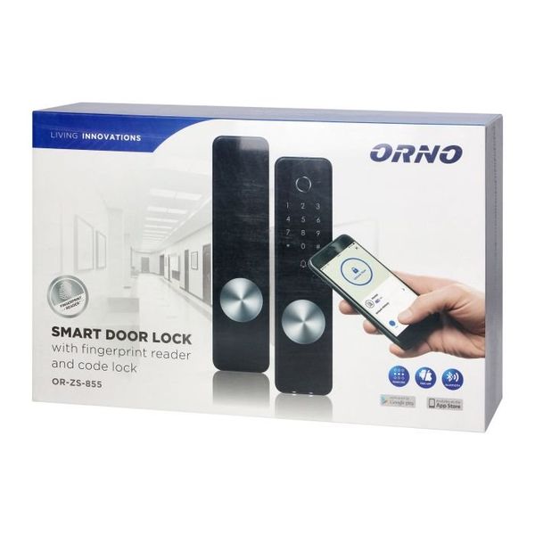 Kódový zámok s čítačkou kariet ORNO OR-ZS-802 , IP44 Kódový zámek s čtečkou karet ORNO OR-ZS-802 , IP44