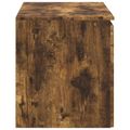vidaXL Závesná kúpeľňová skriňa Dymový dub 62,5 x 44,5 x 50 cm