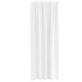 vidaXL Záclony na zatemnenie s krúžkami 2 ks Jasná biela 260 x 140 cm