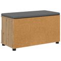 vidaXL Predsieňová lavica Remeselný Dub 80 x 38 x 46 cm