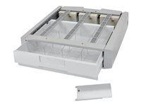 Storage box - sivobiela - možno pripevniť na vozík