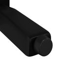 vidaXL Stojace nohy 2 ks Čierna 40 x 40 x 100 mm Železo