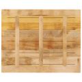 vidaXL Stolová doska 90x80x3,8 cm obdĺžnik masívny mangovník