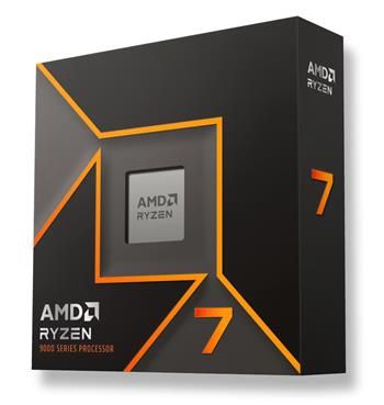 AMD Ryzen 7 9700X / LGA AM5 / max. 5,5GHz / 8C/16T / 40MB / 65W TDP / BOX bez chladiče Procesor, 8 jader, 16 vláken, max. 5,5GHz, 40MB, LGA AM5, 65W TDP, BOX bez chladice
