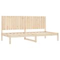 vidaXL Denná posteľ s matracom 90x200 cm masívna borovica