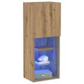vidaXL Zostava TV skriniek 40,5 x 30 x 102 cm Remeselný dub