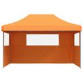 vidaXL Párty stan 292 x 440 x 315 cm Oranžová Oxfordská látka