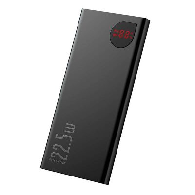 Baseus PPAD070001 Adaman 22.5W Quick Charge Powerbank 10000mAh Black