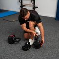 Jednoručná / obojručná variabilná činka / kettlebell HMS SGR18 PRO SET 2v1 40 kg