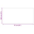 vidaXL Samolepiace PVC podlahové dosky Jaseň prírodný 30,5 x 61 cm