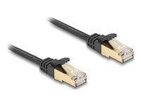 RJ45 plochý sieťový kábel s pleteným jack