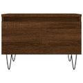vidaXL Konferenčné stolíky 2 ks hnedý dub 50x46x35 cm kompozitné drevo
