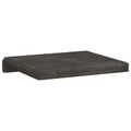 vidaXL Vankúš na lavičku 2 ks Pl plush kord Antracitová Hĺbka 35 cm