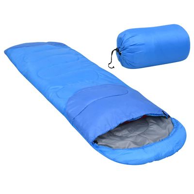 vidaXL Spací vak modrý 10 ℃ 1000 g