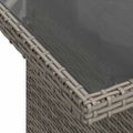 vidaXL Súprava záhradných pohoviek 8 ks Sivá polyratan