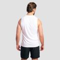 Tielko Mesh Base White - GymBeam, veľkosť XXL
