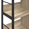 vidaXL Regál na knihy 6 úrovní 82 x 32 x 112 cm Kompozitné drevo