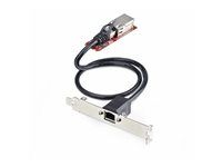 Startech 1-Port 2.5GbE M.2 Network Card, Multi-Gigabit Speeds (2.5G/1G/100M/10M) - NBASE-T (802.3bz), PCIe Ethernet M.2 2280, B/M Key - NIC for SFFs/Desktop PCs, Includes 2ft Cat6 adapter, Full/Low Brackets (MR12GI-NETWORK-CARD) - Sieťový adaptér - M.2 2280 (B+M Key) nízky profil - 10/100/1000/2500Base-T x 1 - červená - kompatibilný s TAA