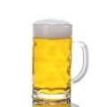vidaXL Pivný pohár s uchom sklenený 6 ks 500 ml