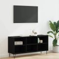 vidaXL TV skrinka 103,5 x 30 x 50 cm Čierny dub Kompozitné drevo
