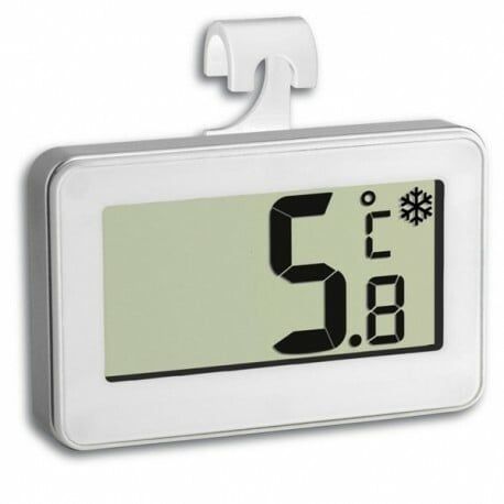 30.2028.02 TFA menší digitálny teplomer do chladničky, biely