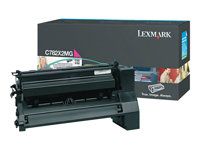 Extra vysoká výťažnosť - purpurová - originálna - kazeta s farbivom LCCP - pre Lexmark C782dn, C782dtn, C782n, X782e, X782e MFP, X782e Page Plus Solution