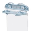 Waterproof case rainbow light blue
