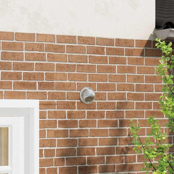 vidaXL Kryty vzduchových ventilátorov 2 pcs Strieborná 100 mm