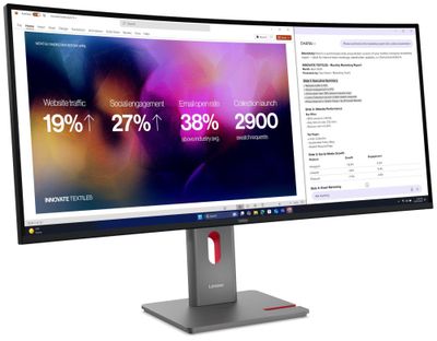 Lenovo P40WD-40/ 39,7" IPS/ 21:9/ 5120x2160/ 300cd/m2/ 2000:1 / 4ms/ webcam/ DaisyChain/ HDMI/ USB-C/ černý Lenovo P40WD-40/ 39,7" IPS/ 21:9/ 5120x2160/ 300cd/m2/ 2000:1 / 4ms/ webcam/ DaisyChain/ HDMI/ USB-C/ cerný