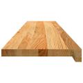 vidaXL Schodiskové stupne 20 ks svetlohnedá 120x25x2 cm dubový masív