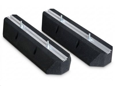 Podstavec antivibračný pod klimatizáciu MW POWER 400 400mm/100mm/180mm, M10, sada 2 ks