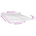 vidaXL Náhradné lamely k posteli s 48 lamelami, 2 ks, 90x200 cm