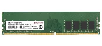 Transcend pamäť 8GB DDR4 2666 U-DIMM 1Rx8 1Gx8 CL19 1,2V
