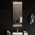 vidaXL LED kúpeľňové zrkadlo 40x100 cm
