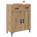 vidaXL Servírovacia skriňa Remeselný dub 69,5 x 34 x 90 cm