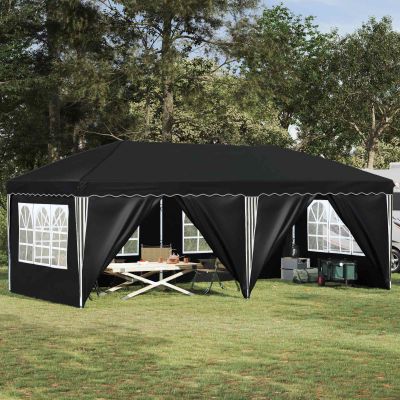vidaXL Prístrešok na párty 575 x 288 x 245 cm Antracit