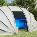 vidaXL Dómový stan na bazén 538 x 440 x 204 cm Sivá