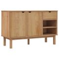 vidaXL Komoda OTTA 114x43x73,5 cm, borovicový masív