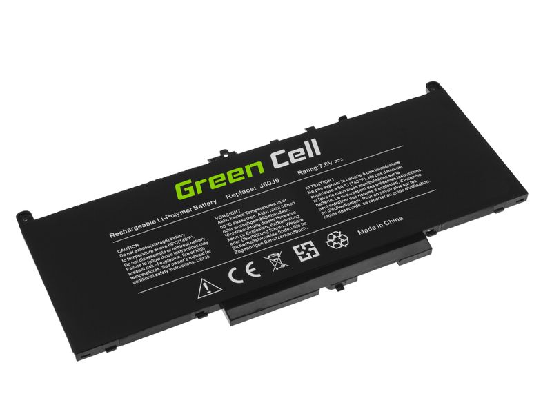 DE135 Green Cell Laptop Battery J60J5 for Dell Latitude E7270 E7470 5800mAh